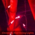 100 LED String Lights Decorative Lights (Red)