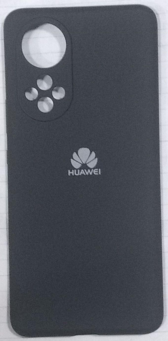 Huawei Nova9/Honor 50, Silicone Back Case Black
