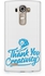 Thank you for your Creativity Phone Case Cover for LG G4