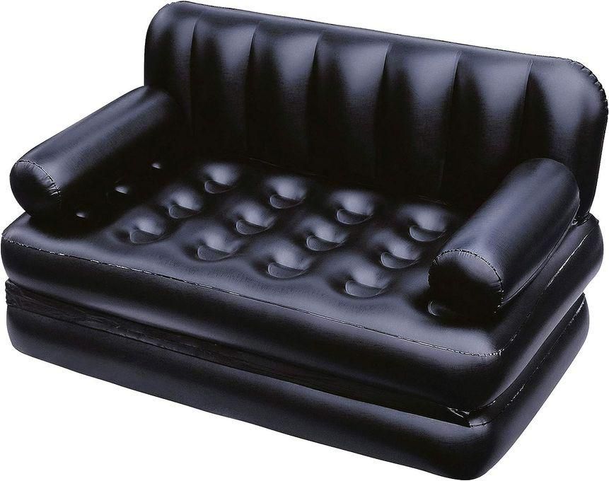 Multifunctional Double Sofa 5 In 1, Black, 75054