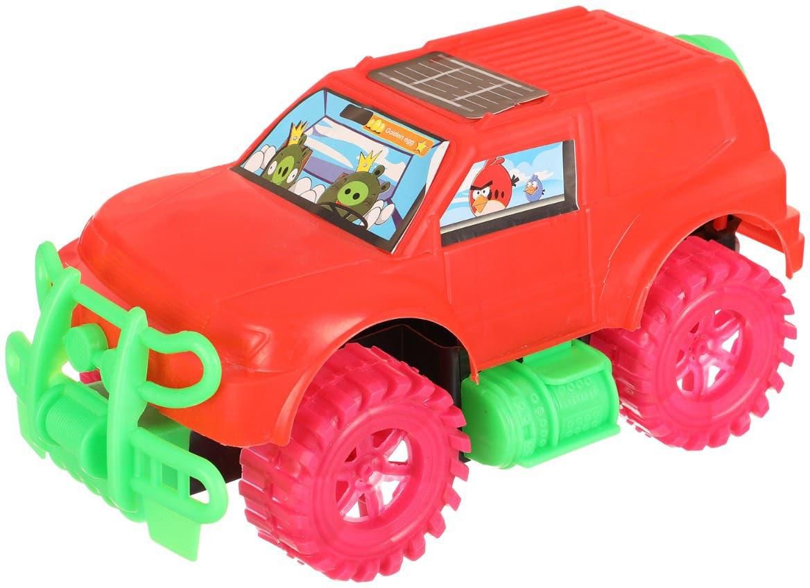 Get Faro Toys Jeep Vehicle Toy, 28×14 cm - Orange Pink with best offers | Raneen.com