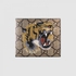 GG Supreme Tiger Head Leather Wallet