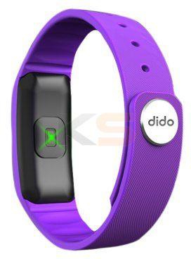 DIDO Bluetooth 4.0 Heart Rate Monitor Smart Bracelet Purple