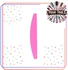 Nail File - Nail Softening - Tow Sided- Multiple Colors-1 Pc