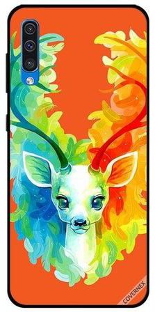 Colourful Deer Protective Case Cover For Samsung Galaxy A50 Multicolour