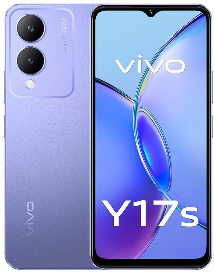 Vivo Y17s 4G Smartphone, Glitter Purple, 128 GB