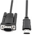 Generic 1.5M HDMI-compatible Cable To VGA 1080P Audio Adapter Cord Line HDMI-compatible To VGA Connector Cable Black