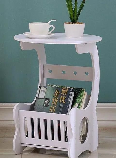 Multi~ purpose bedside/balcony/coffee/Livingroom/Kitchen table with pvc mat