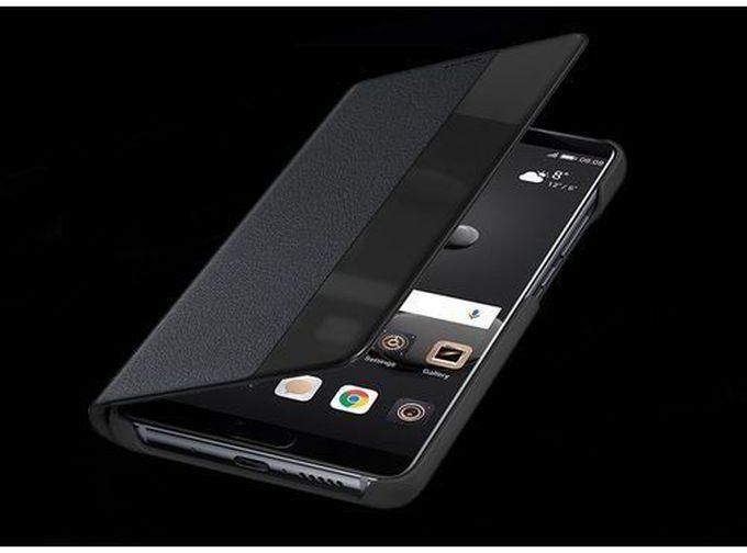 Huawei Mate 10 Smart View Flip Cover Case Black