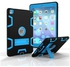 Protective Case Cover With Kickstand For Apple iPad Mini 7.9-Inch (2016) Black/Blue