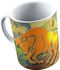 Taurus Zodiac Sign Ceramic Mug - Multi Color