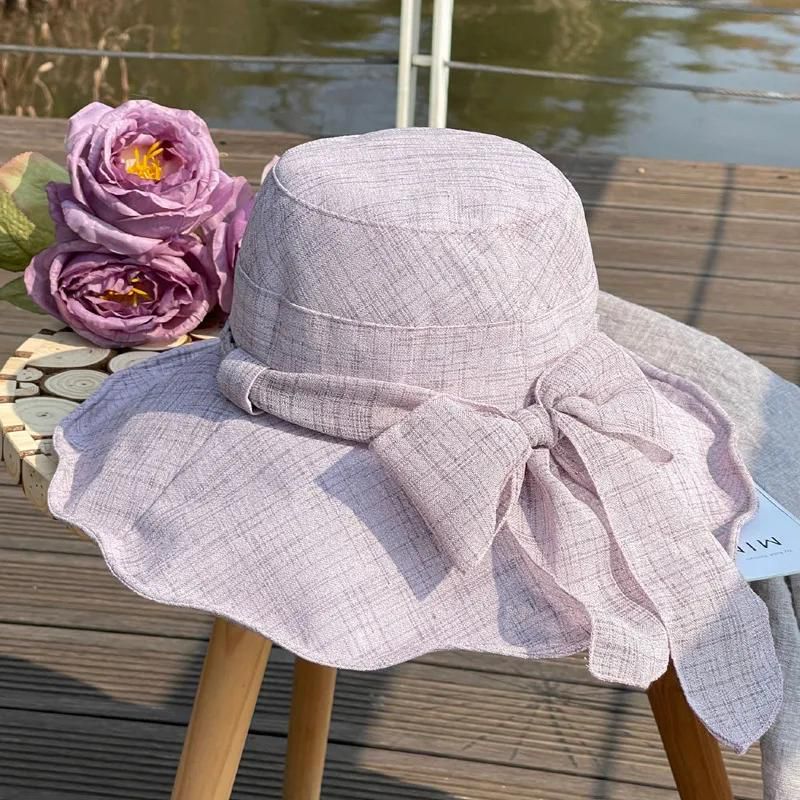Large eave sun hat for women, sun protection, UV protection, face