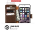 Verus iPhone 6 / 6S Leather Wallet Layered Dandy Coffee Brown