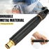 Heavy Duty Hose Nozzle For Car Washing And Garden Cleaning Adjustable With 3 Spray Patterns.