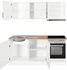 Kitchen Storage Unit White 180x88.6x60cm