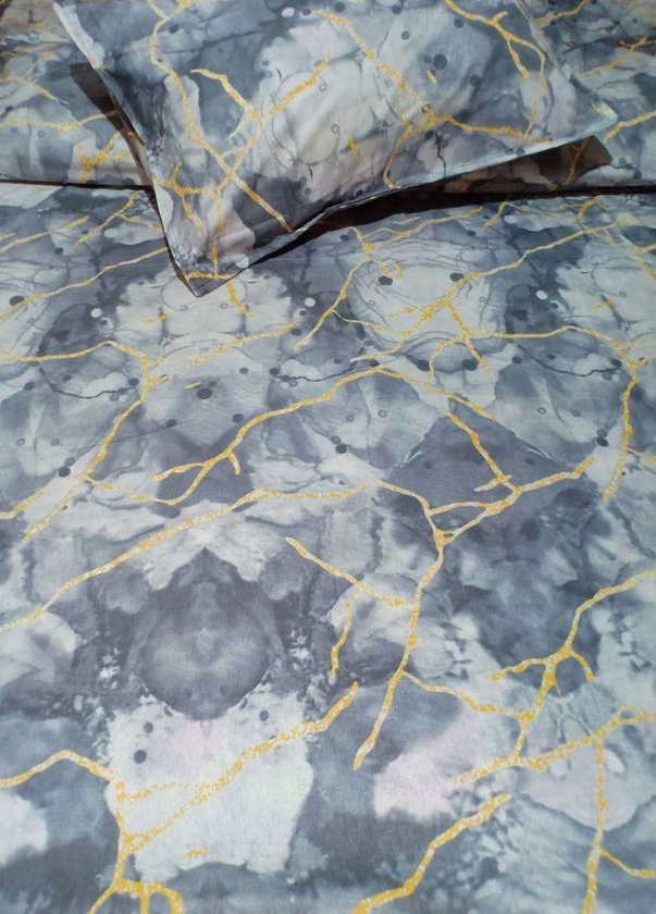 Patterned Bed Sheet Set - 5 Pcs