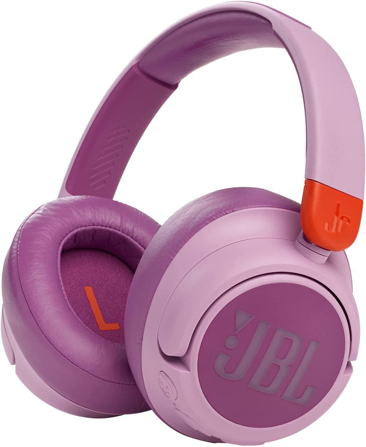 JBL Wireless Over Ear Kids Headphones, Pink