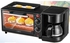 Nunix Breakfast Maker, Toaster, Oven And Coffee Maker