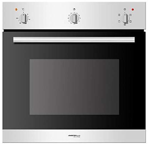 Mastergas 60 cm Full Gas Oven with 3 Switch and Grill Skewer | Model No O66G2MX with 2 Years Warranty
