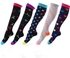 Adult Men Women Compression Long Socks Football Basketball Sports Multi-color Mixed