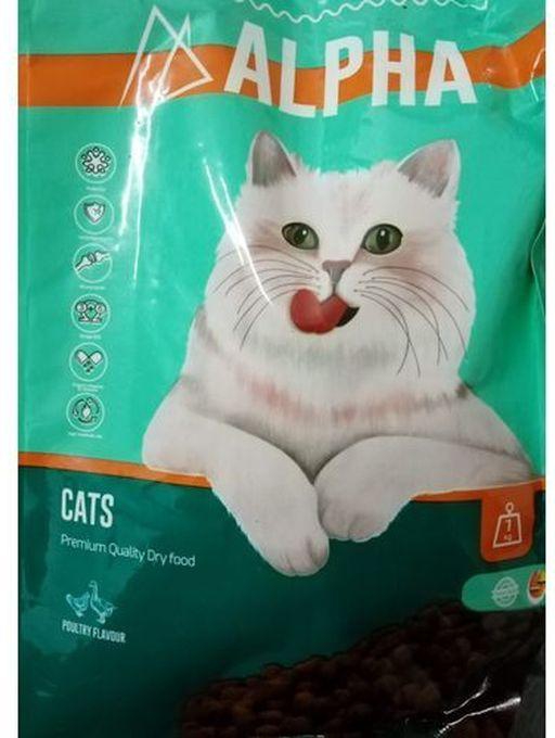 Alpha Dry Food For Cats - 1 Kg