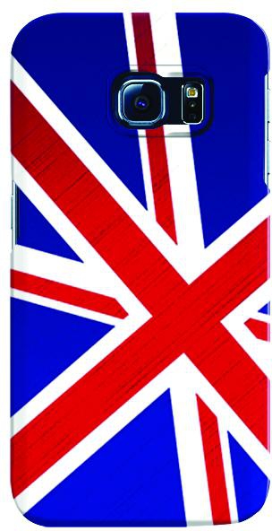 Stylizedd Samsung Galaxy S6 Edge Premium Slim Snap case cover Matte Finish - Flag of UK