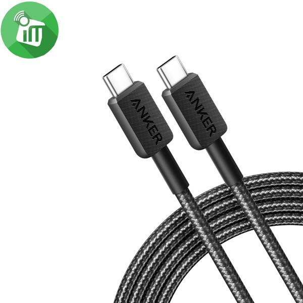 Anker A81F5 322 USB-C to USB-C Cable Braided (3ft/0.9m)