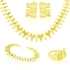 Mysmar 18K Gold Plated Bridal Jewelry Set 3 Piece, GY001