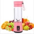 Rechargeable Fruit Blender & Smoothie Maker- Pink