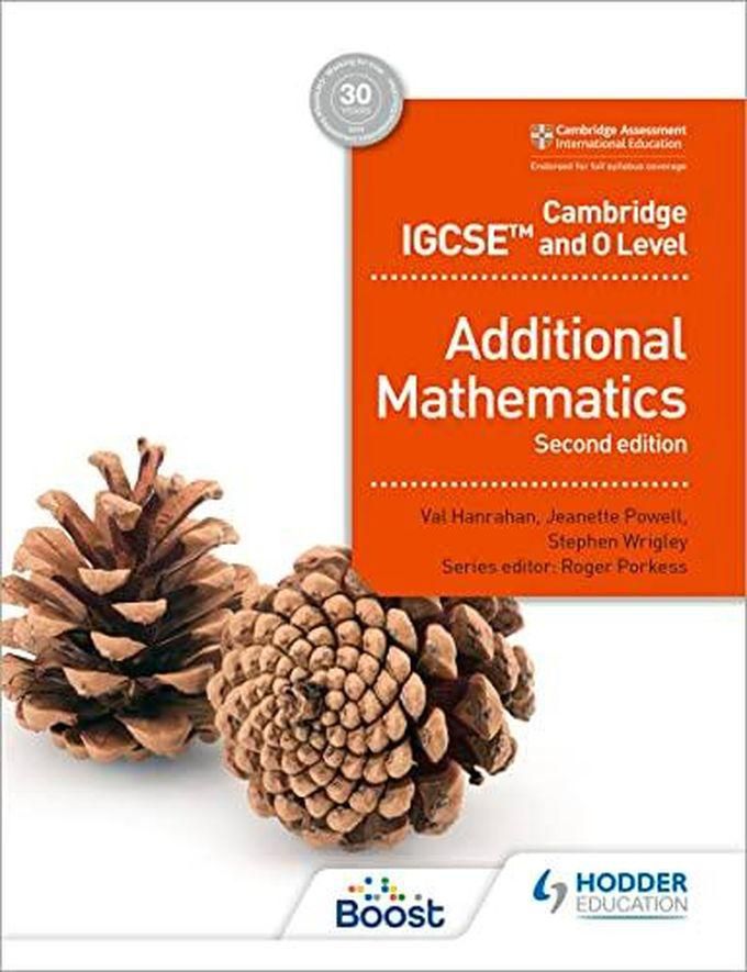 Taylor Cambridge IGCSE and O Level Additional Mathematics Second edition ,Ed. :2