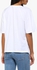 White Fur Detail T-Shirt