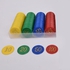 160Pcs/Set Face Value Poker Round Chips Counting Number Toy Game Party Interactive Props