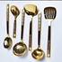 Stainless steel gold coated Serving spoons