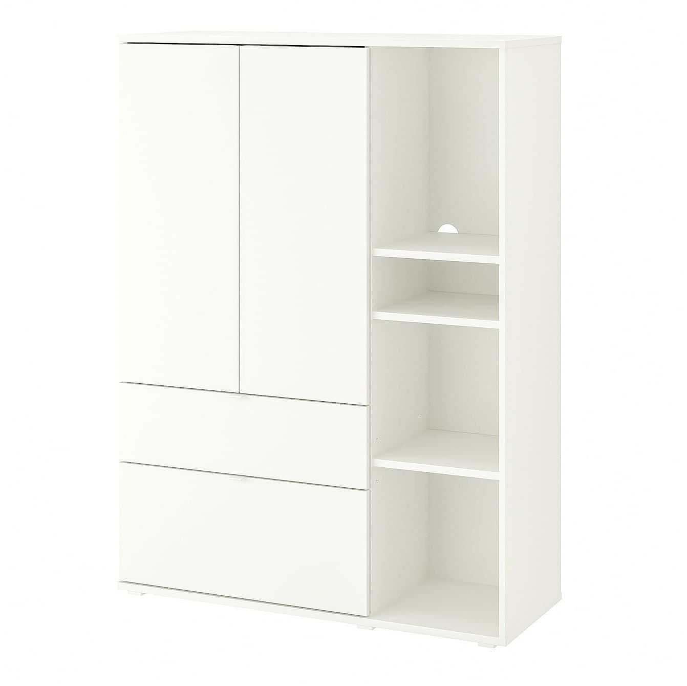 VIHALS Storage unit - white 105x37x140 cm