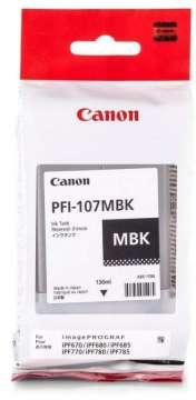 Canon PFI-107 Matte Black Pigment Ink Tank cartridge