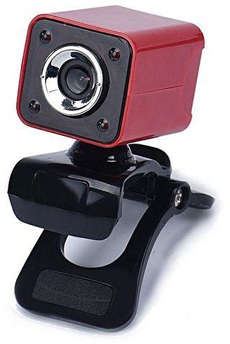 Generic USB 2.0 0.3MP 4 LED HD Webcam Web Cam Camera With MIC For Laptop Computer RD