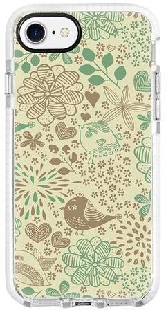 Protective Case Cover For Apple iPhone 7 Cozy Garden Full Print