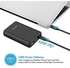Charmast Smallest 10400 USB C PD Quick Charge Portable Charger, Mini Small 10400 mah Power Delivery QC Power Bank, Compact Phone External Battery Pack Chargers Compatible with IPhone, Samsung, Pixel