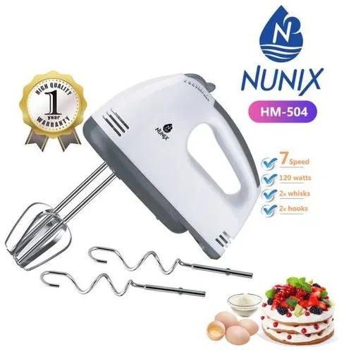 Nunix 7-Speed Portable Hand Mixer