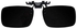 Polarized Clip On Rimless Sunglasses