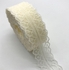 1Meter 30mm Lace Ribbon Trim Fabric DIY Embroidered Net Cord (Beige - Black)