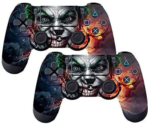 Edencomer Jokar Game Decal Skin Stickers For Playstation 4 PS4 withStickers For PS4 Controller