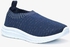 Textured Slip-On Trainers with Pull Tabs Navy