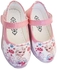 Fashion Frozen Themed Doll Shoes - Pink And White