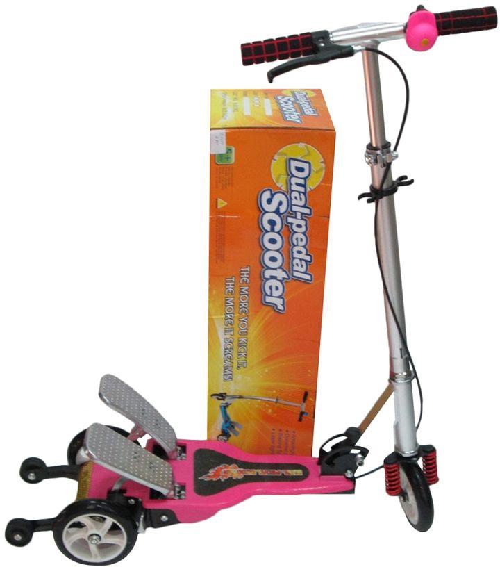 JL Toys Dual Pedal Scooter - Pink