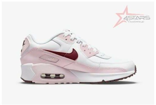 Women's Nike Air Max 90 LTR White/Pink Foam