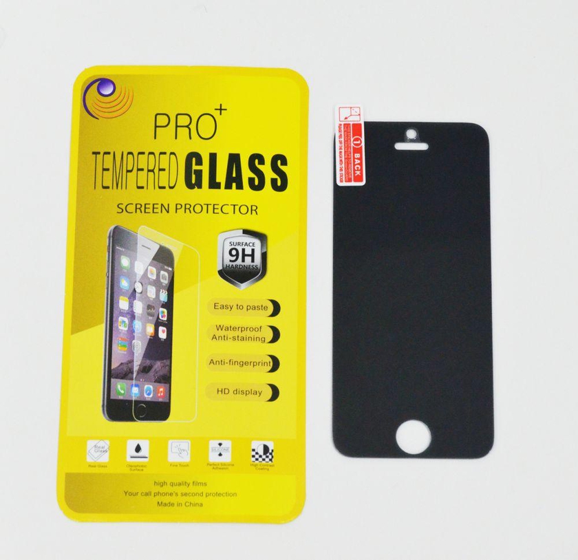 Screen Protector glass strongly resistant to breakage (to maintain privacy) for mobile iphone 5/5 S