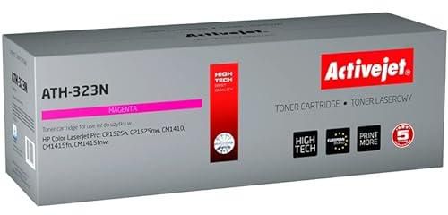ActiveJet ATH-341N Toner (Replacement for HP 651A CE341A; Supreme; 16000 Pages; Cyan)