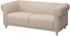 VISKAFORS 2-seat sofa - Lejde light beige/birch