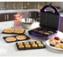 Swan Versatile 4-in-1 Cake Shop - Make Doughnuts, Cupcakes, Waffles, And Pies With One Appliance - Swan 4-in-1 Cake-Making Machine